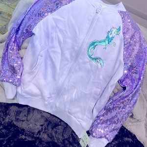 COPY - Disney’s Raya sequin lavender Jacket